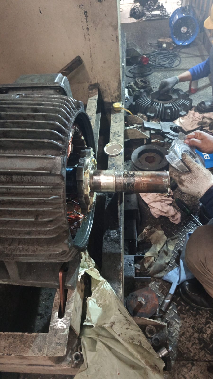 Bearing Replacement Process